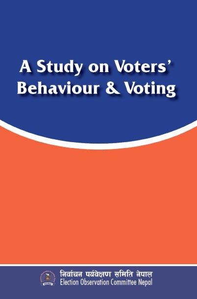 A Study on Voters’ Behaviour And Voting